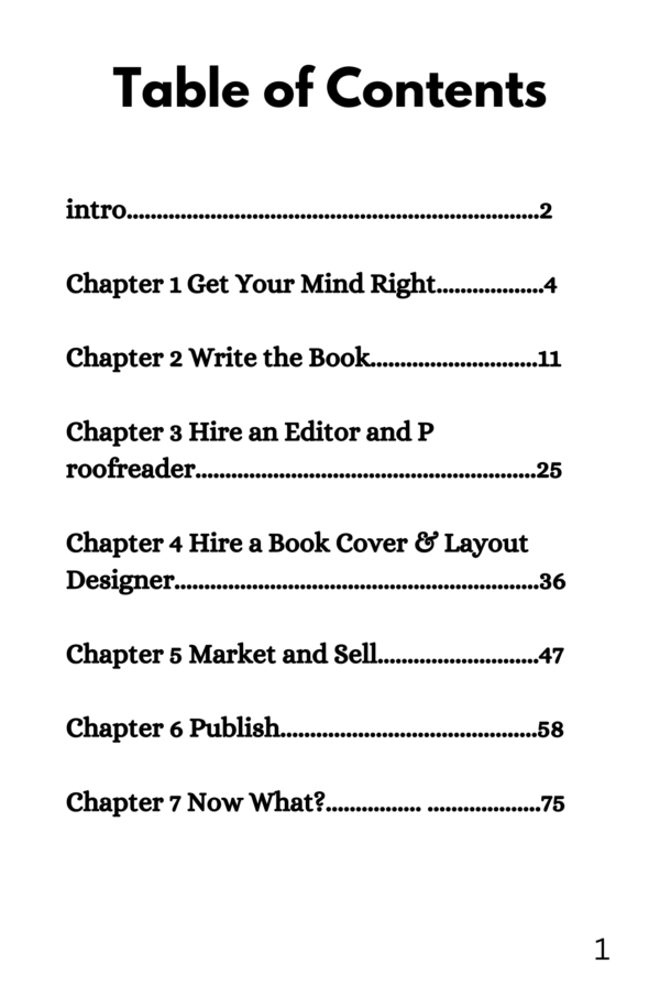 Just Write the Book: The Simple Guide to Self-Publishing Your First Book - Image 4